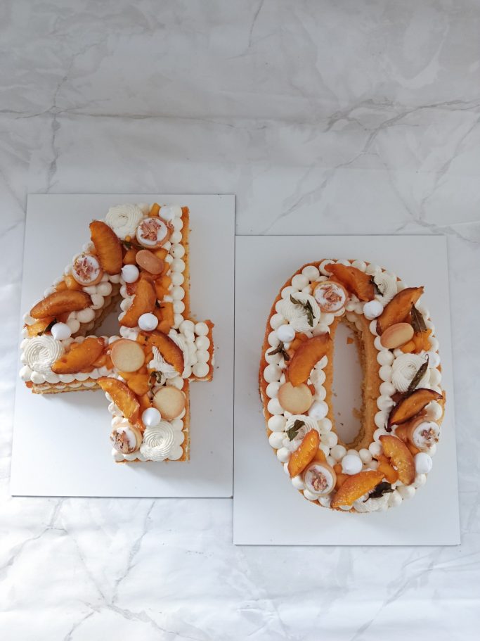 Number cake 40